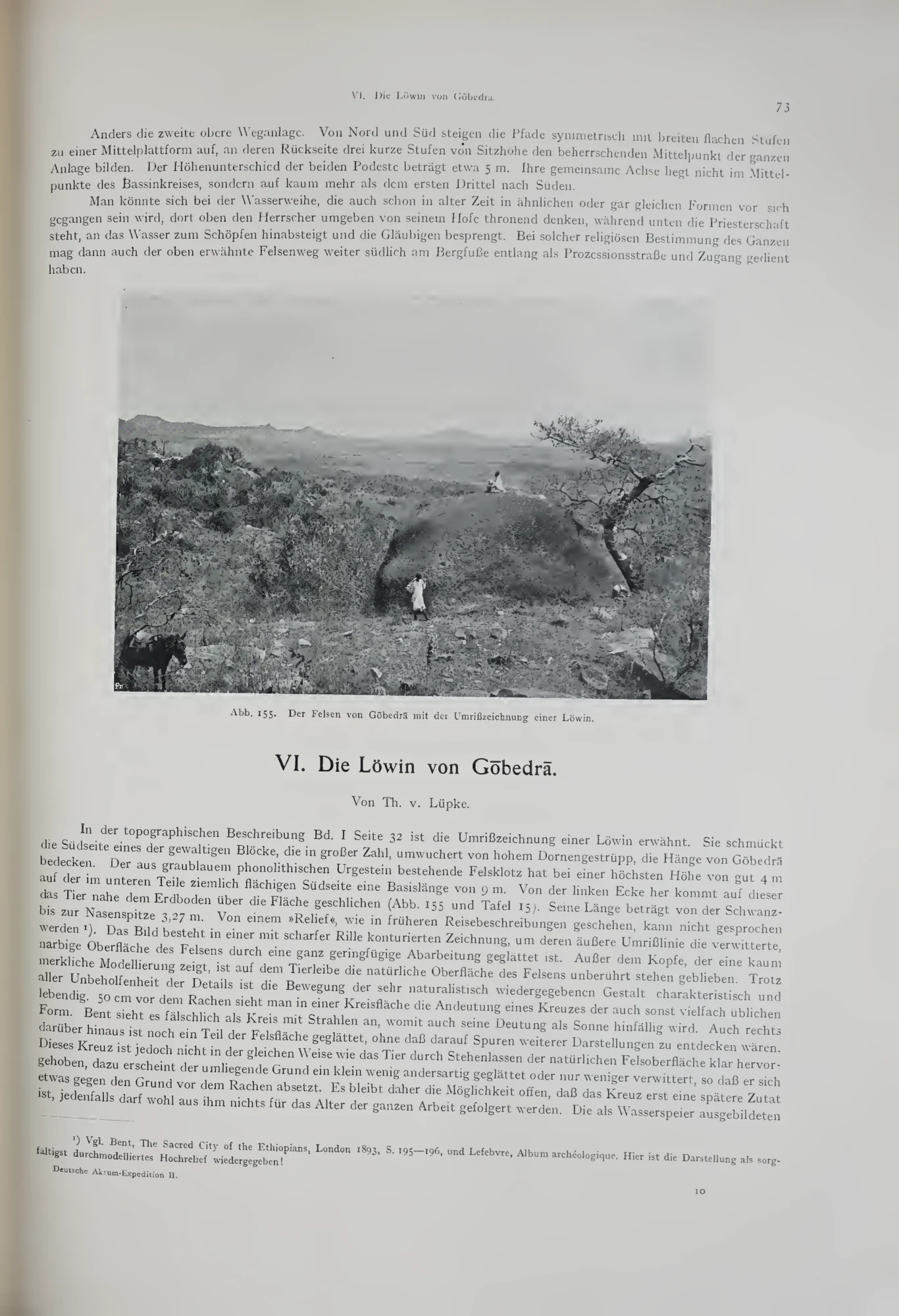 Deutsche Aksum-Expedition, Band II: Ältere Denkmäler Nordabessiniens — illustrated page 83