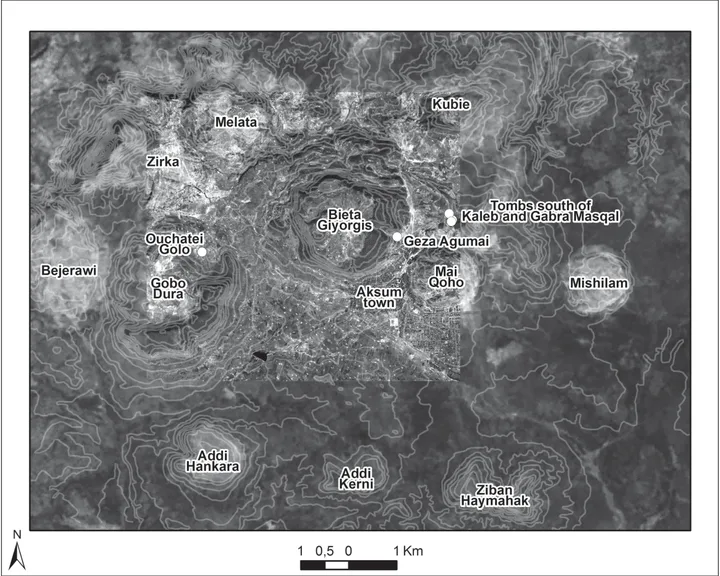 Ancient Settlement Patterns in the Area of Aksum (Tigray, Northern Ethiopia) – Ca. 900 BCE–800/850 CE — illustration 1, PDF page 34