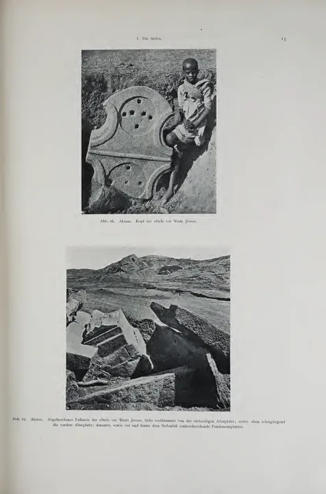 Deutsche Aksum-Expedition, Band II: Ältere Denkmäler Nordabessiniens — illustrated page 25
