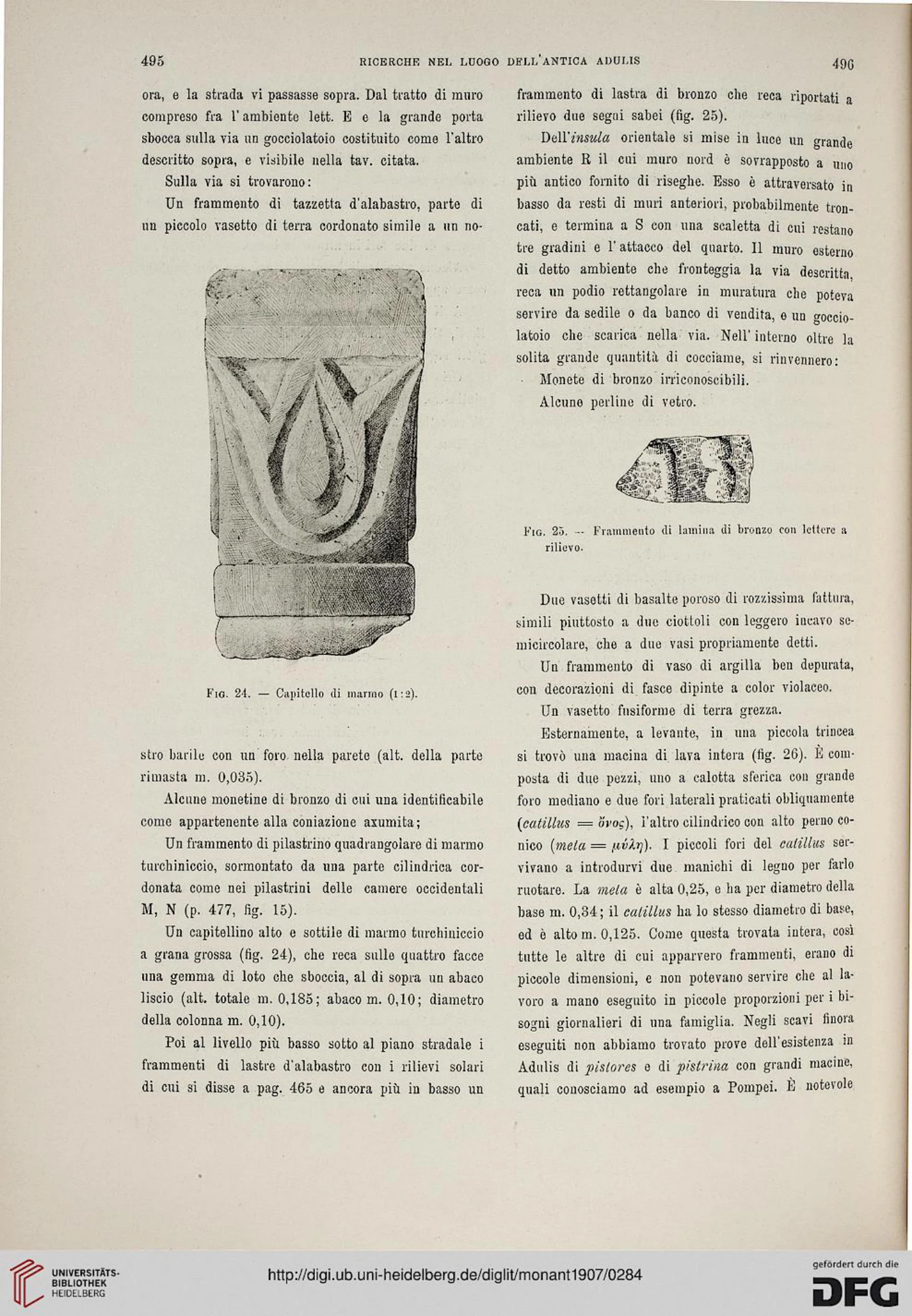 Ricerche nel luogo dell'antica Adulis (Colonia Eritrea) — illustrated page 31