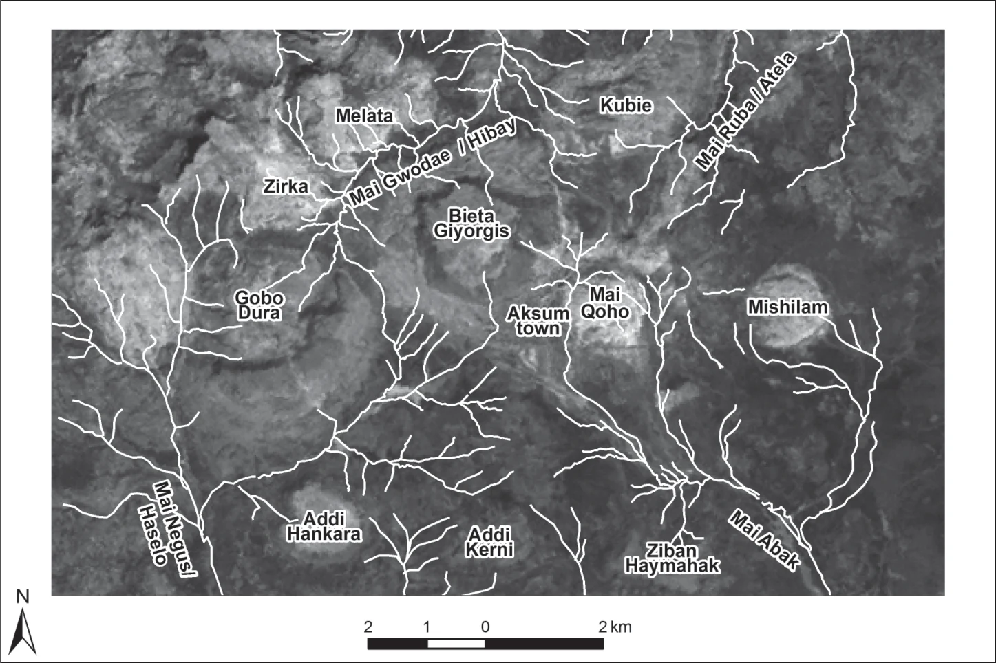 Ancient Settlement Patterns in the Area of Aksum (Tigray, Northern Ethiopia) – Ca. 900 BCE–800/850 CE — illustration 1, PDF page 24