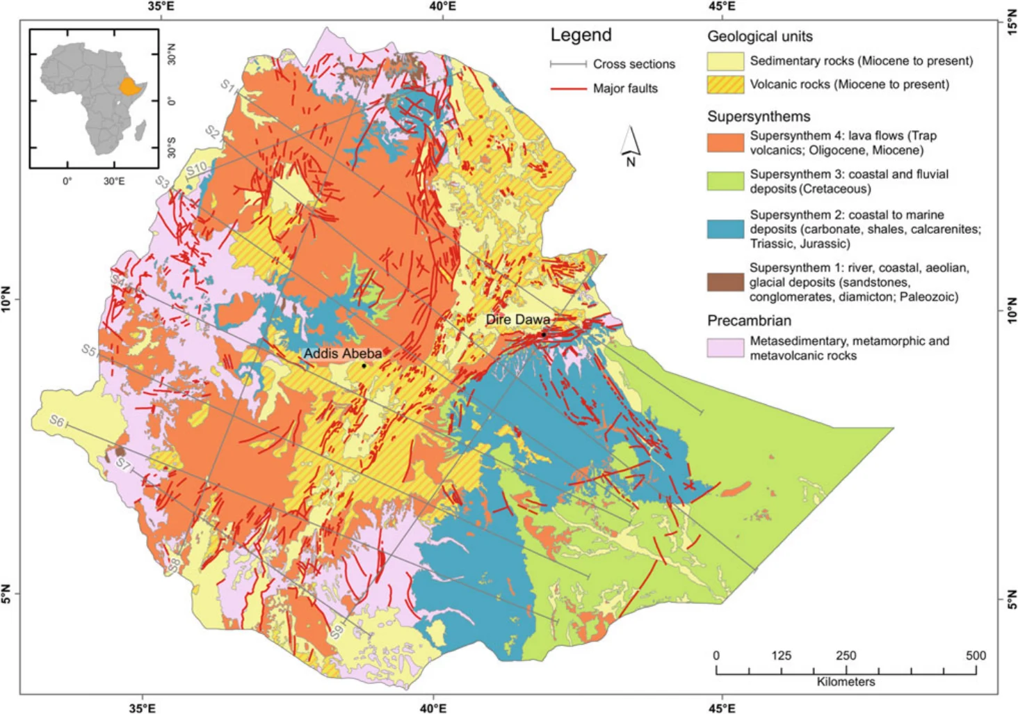 Landscapes and Landforms of Ethiopia — illustration 1, PDF page 127