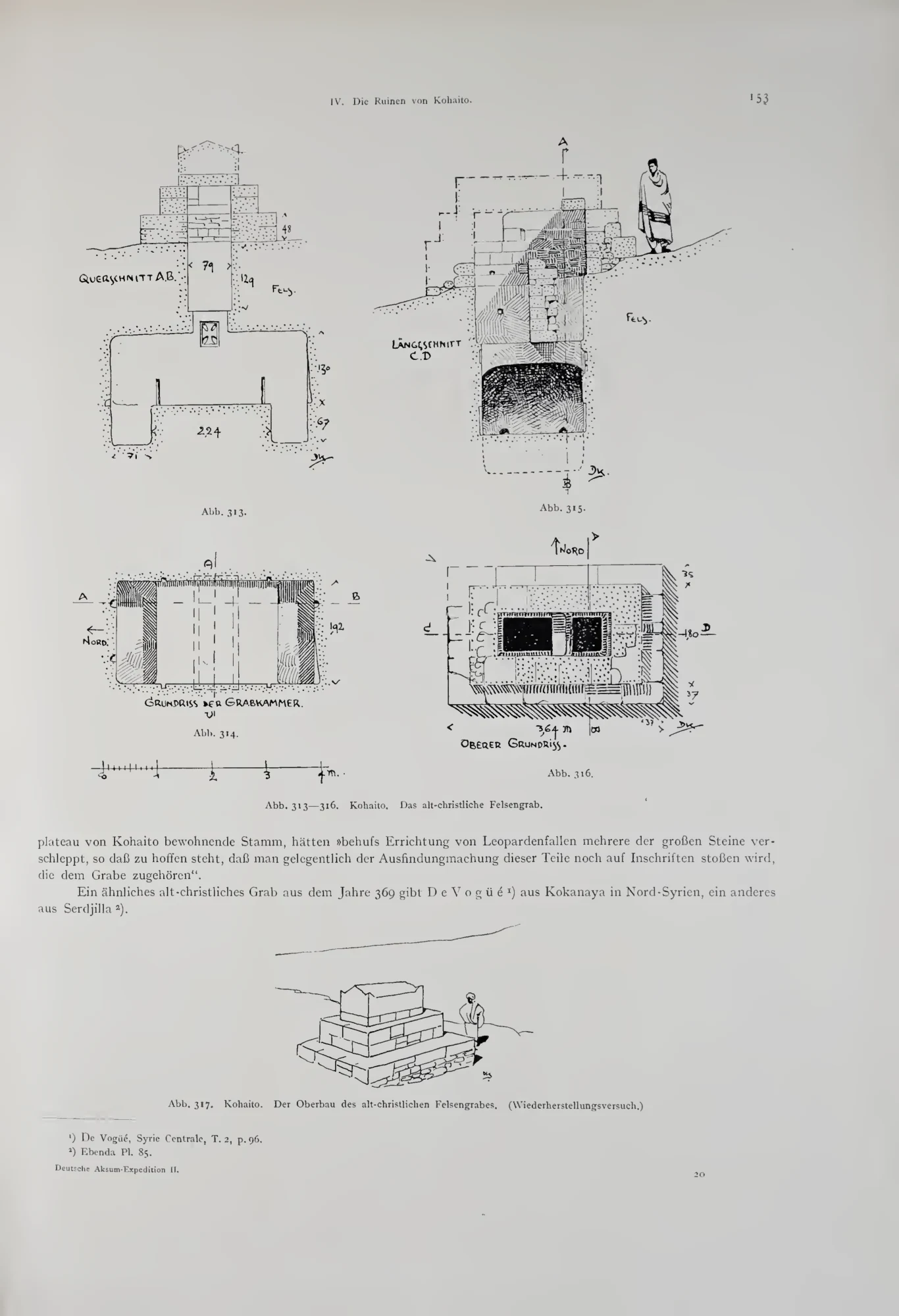 Deutsche Aksum-Expedition, Band II: Ältere Denkmäler Nordabessiniens — illustrated page 163