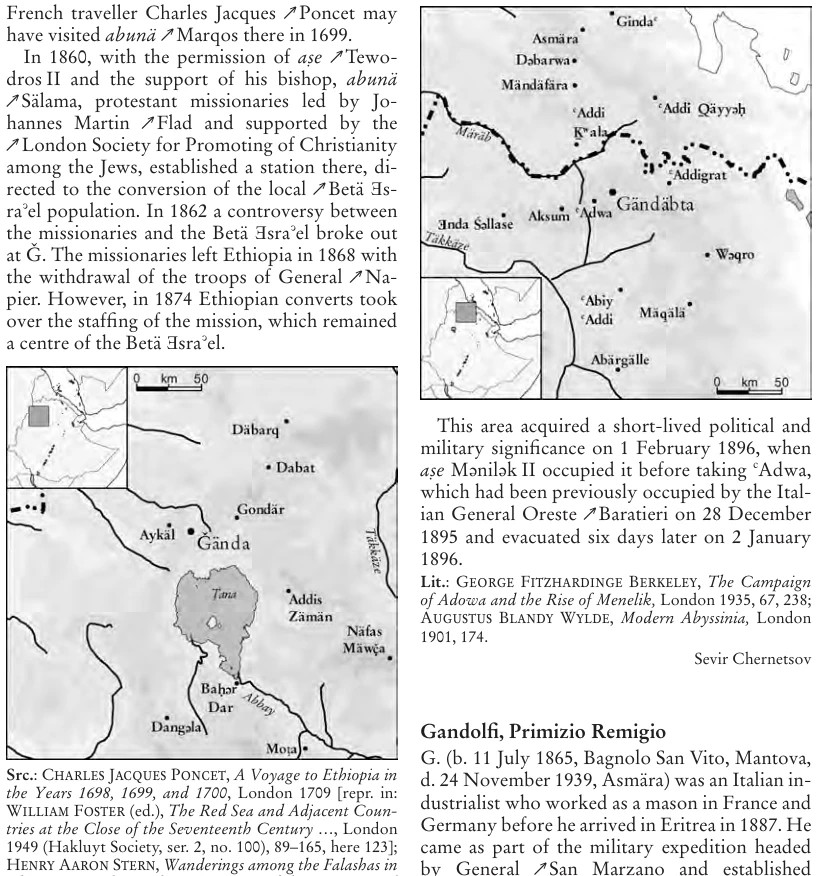 Illustrations, Encyclopaedia Aethiopica volume 2, PDF page 721