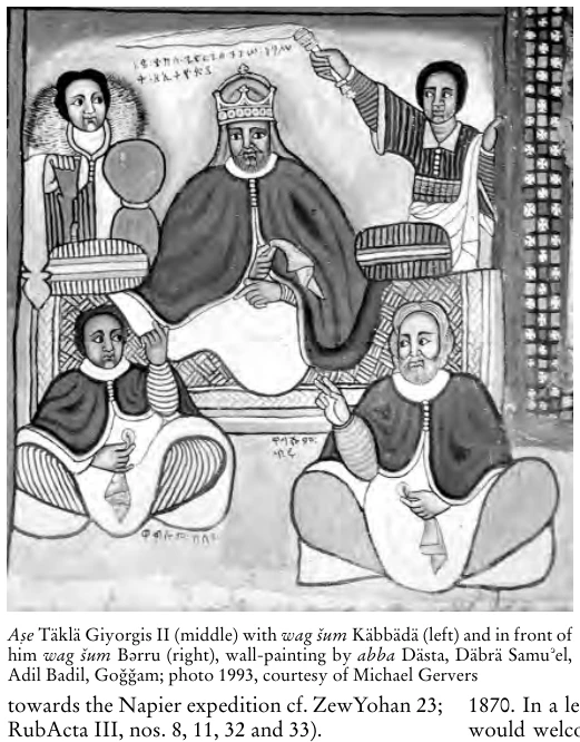 Illustration, Encyclopaedia Aethiopica volume 4, PDF page 855