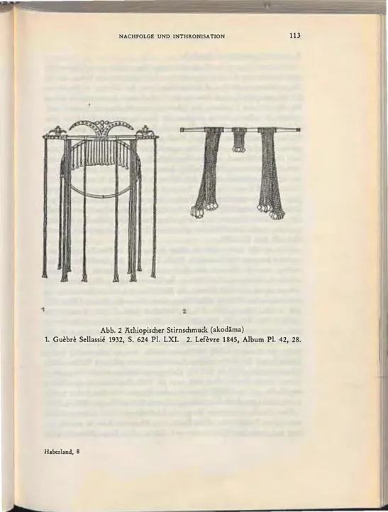 Untersuchungen zum Äthiopischen Königtum — illustrated page 123