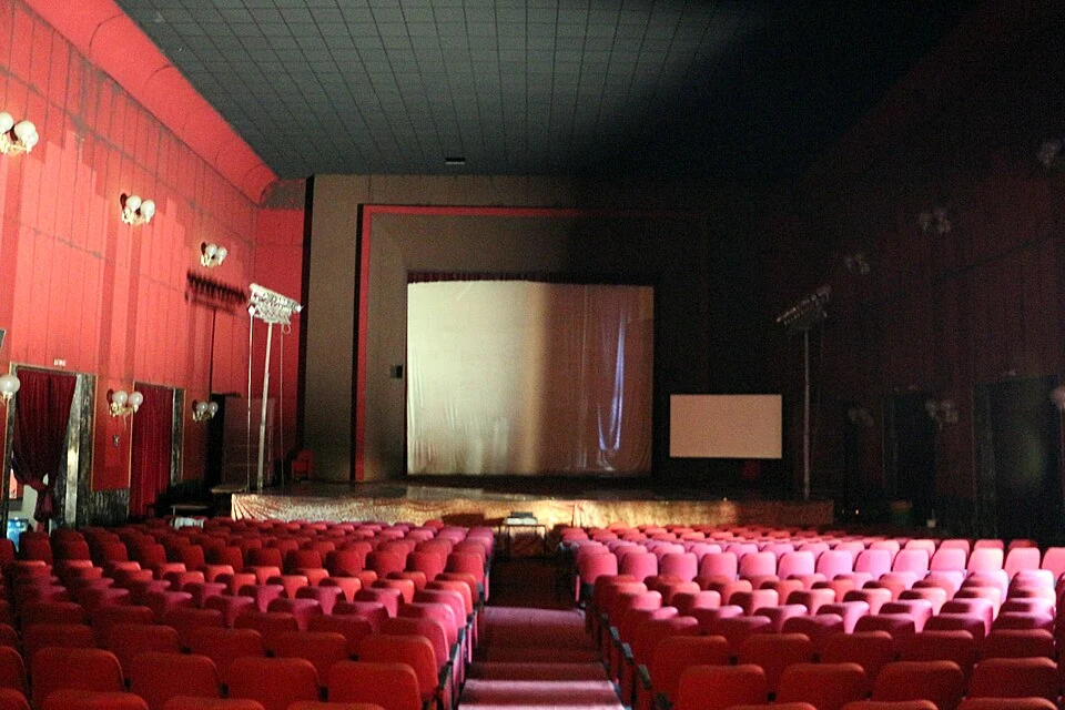 Cinema Roma, Asmara: auditorium facing the screen.