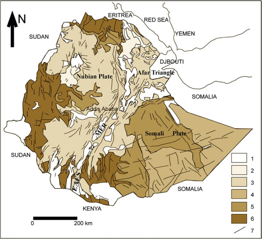 Landscapes and Landforms of Ethiopia — illustration 1, PDF page 350