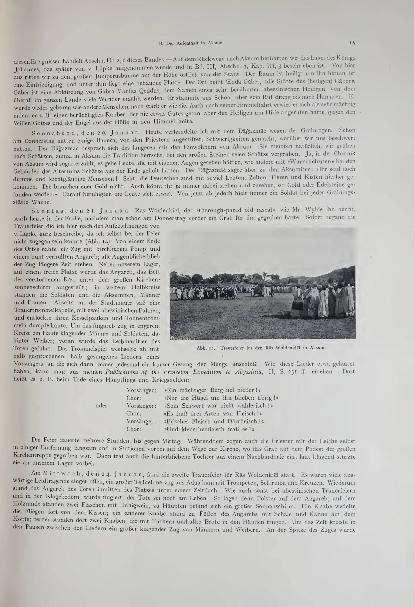 Deutsche Aksum-Expedition, Band I: Reisebericht der Expedition, Topographie und Geschichte Aksums — illustrated page 25
