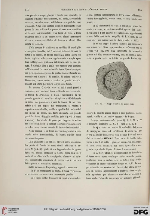 Ricerche nel luogo dell'antica Adulis (Colonia Eritrea) — illustrated page 43