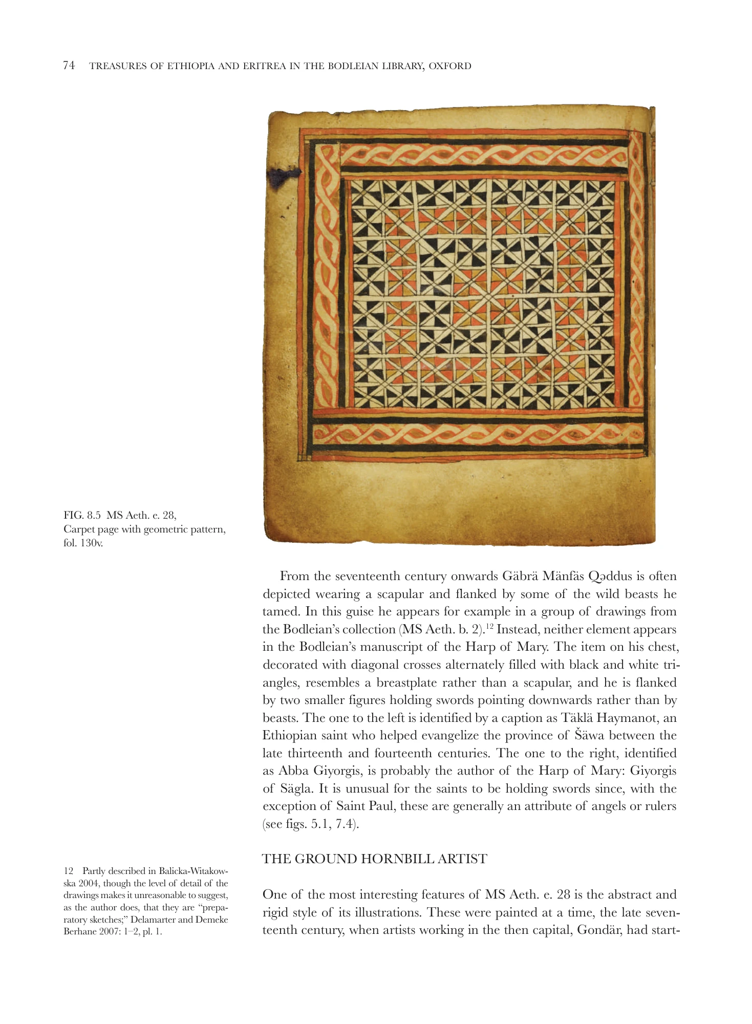Treasures of Ethiopia and Eritrea in the Bodleian Library, Oxford — illustrated page 88