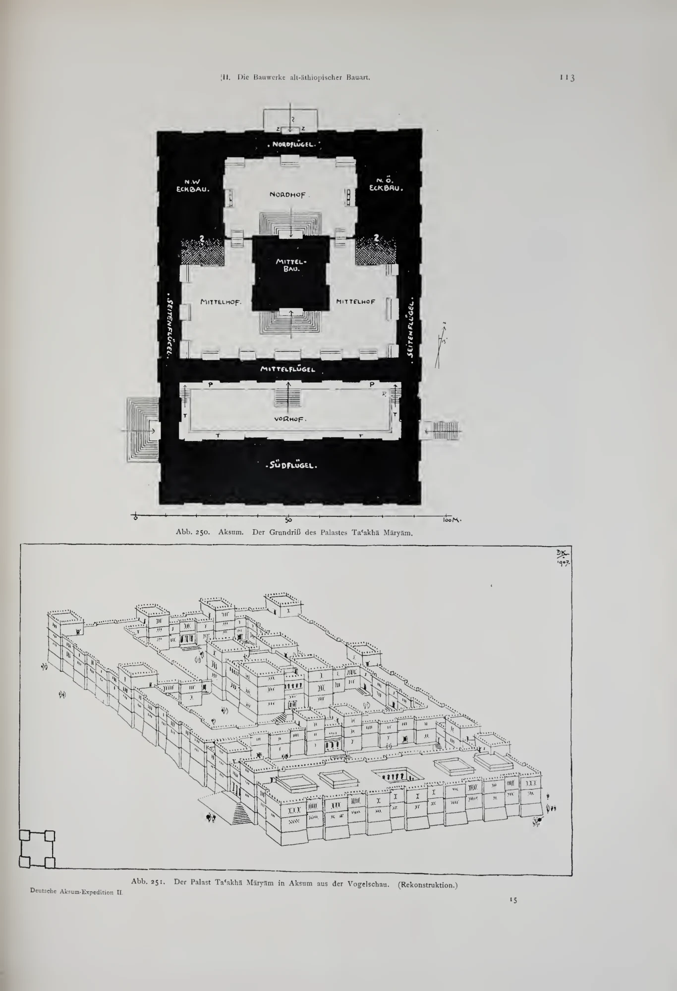 Deutsche Aksum-Expedition, Band II: Ältere Denkmäler Nordabessiniens — illustrated page 123