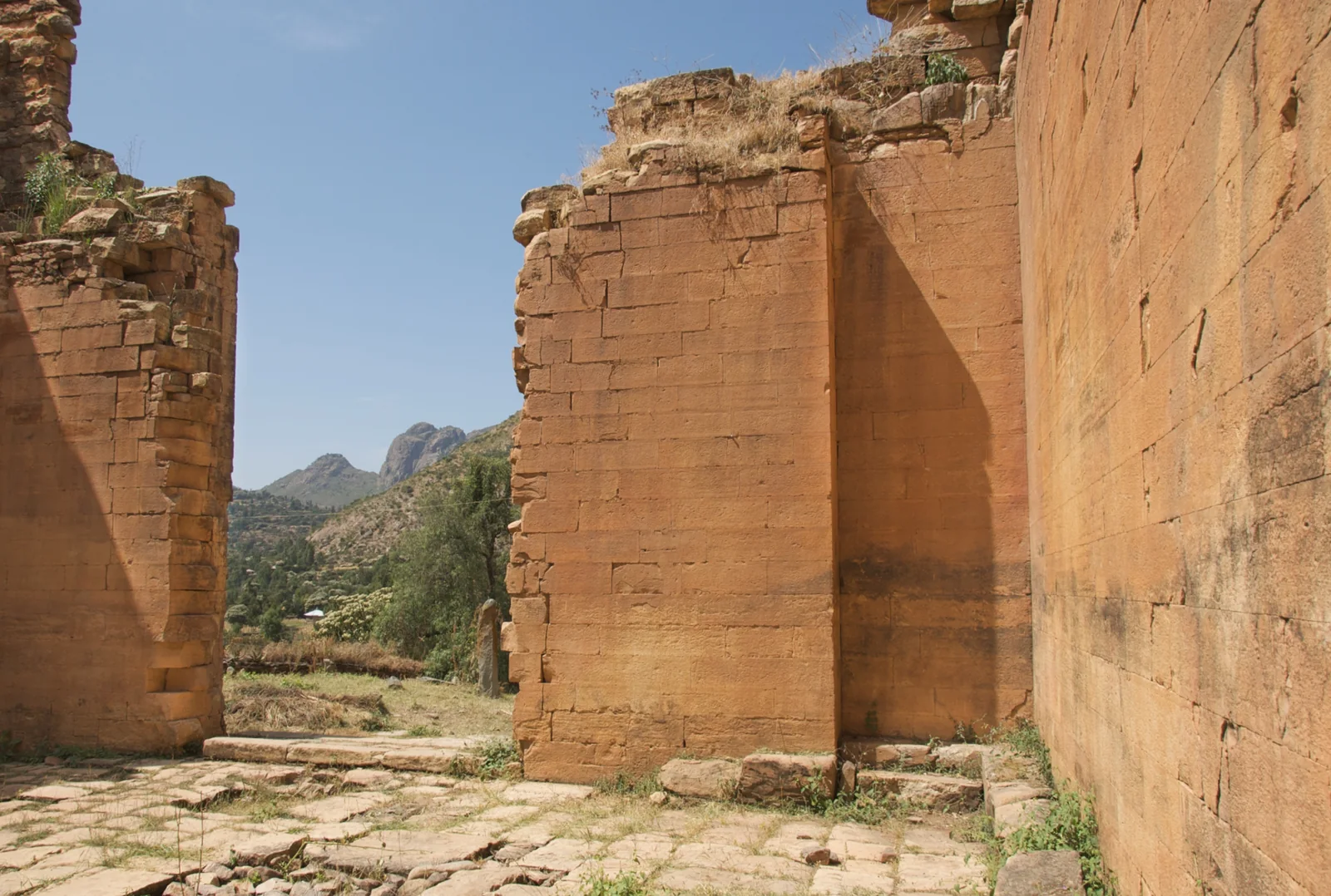 The Gates of the Temple of the Moon, Yeha, Ethiopia