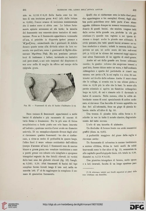 Ricerche nel luogo dell'antica Adulis (Colonia Eritrea) — illustrated page 29