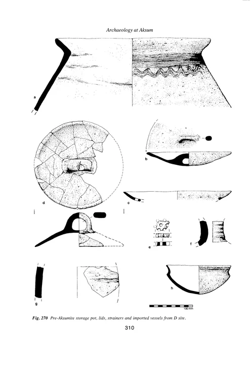Archaeology at Aksum, Ethiopia, 1993-7, Volume II — illustrated page 59