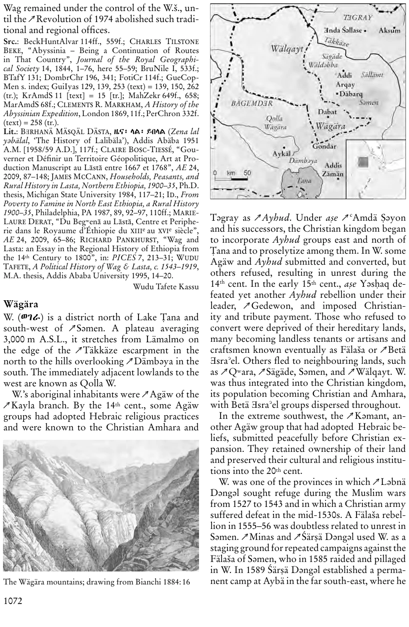 Illustrations, Encyclopaedia Aethiopica volume 4, PDF page 1099