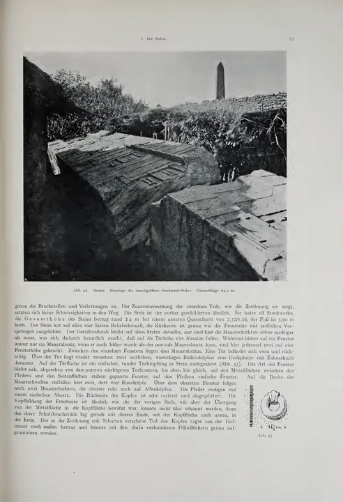 Deutsche Aksum-Expedition, Band II: Ältere Denkmäler Nordabessiniens — illustrated page 33