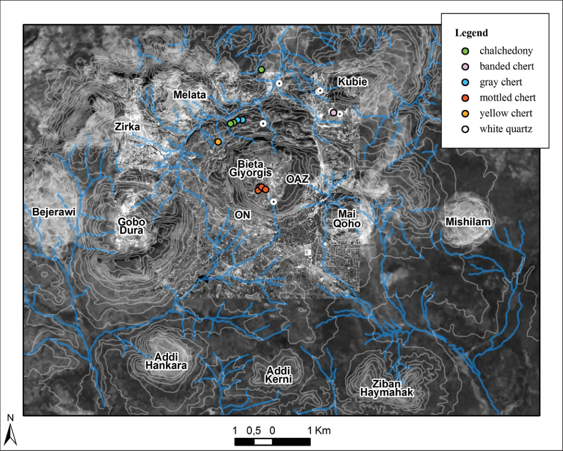 Ancient Settlement Patterns in the Area of Aksum (Tigray, Northern Ethiopia) – Ca. 900 BCE–800/850 CE — illustration 1, PDF page 83
