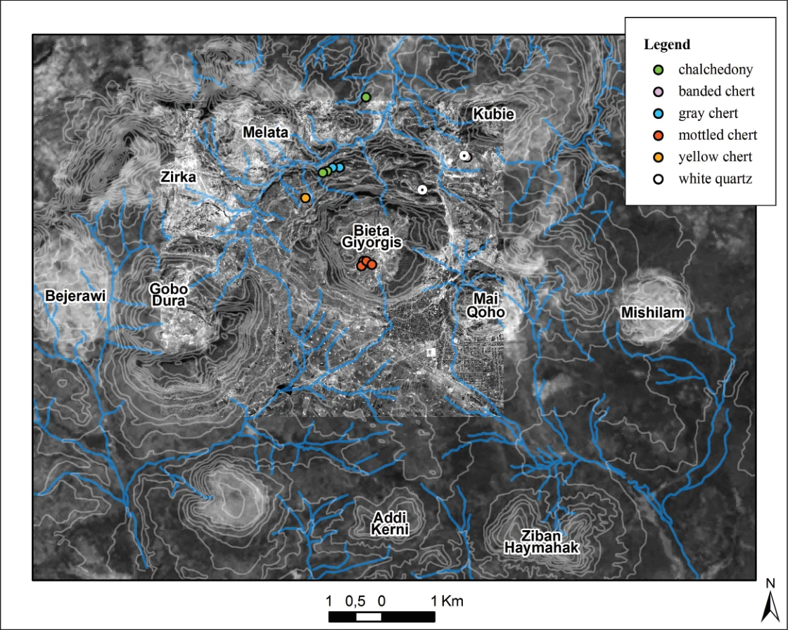 Ancient Settlement Patterns in the Area of Aksum (Tigray, Northern Ethiopia) – Ca. 900 BCE–800/850 CE — illustration 1, PDF page 84