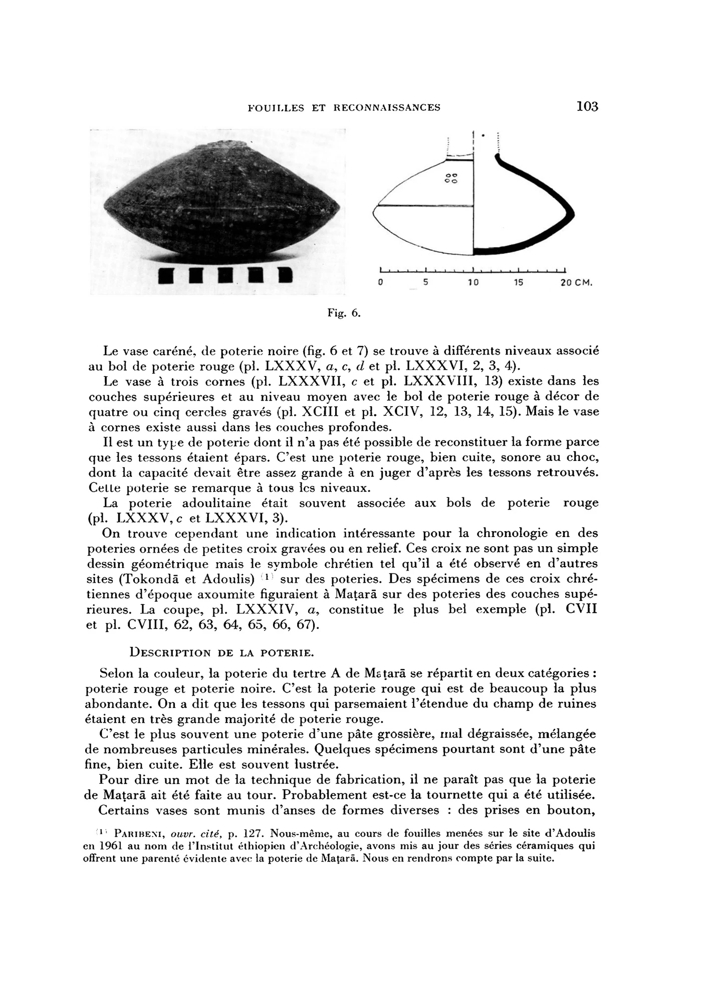 Première campagne de fouilles à Maṭarā (Nov. 1959- Janv. 1960) — PDF page 18
