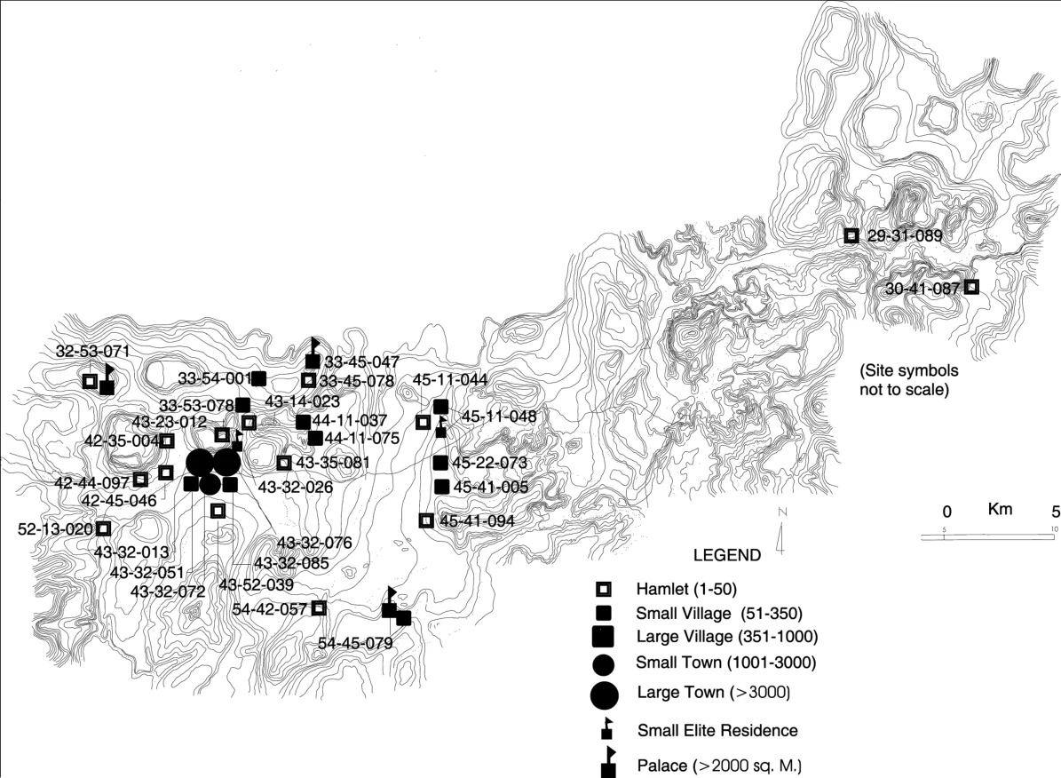 Changing Settlement Patterns in the Aksum-Yeha Region of Ethiopia: 700 BC - AD 850 — illustration 1, PDF page 235