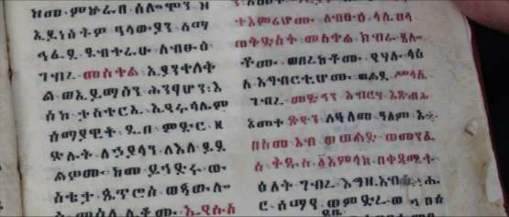 The 'Gadla Lālibalā collection of textual units': tradition and documentation — illustration 2, PDF page 165