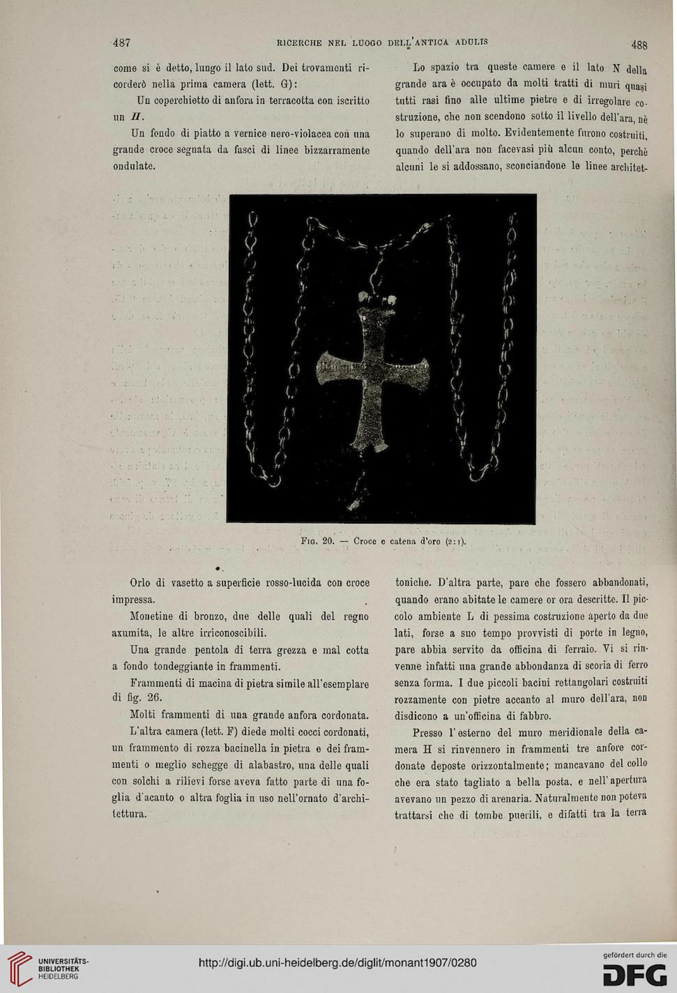 Ricerche nel luogo dell'antica Adulis (Colonia Eritrea) — illustrated page 27