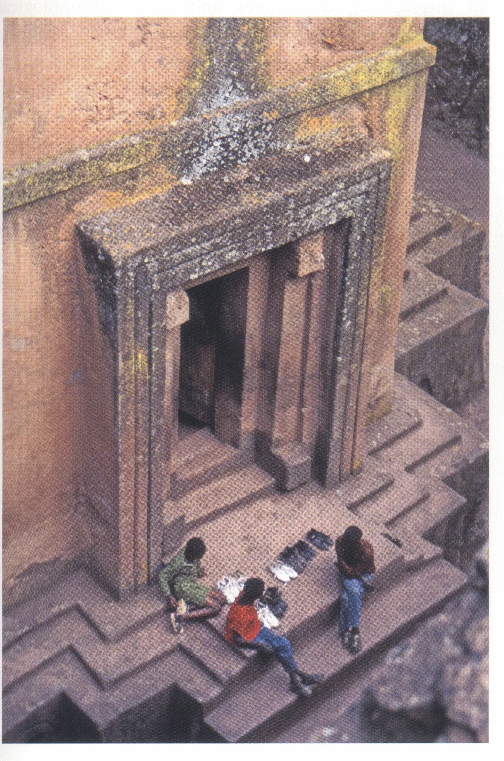 Beta Giyorgis, the west door, 1997.