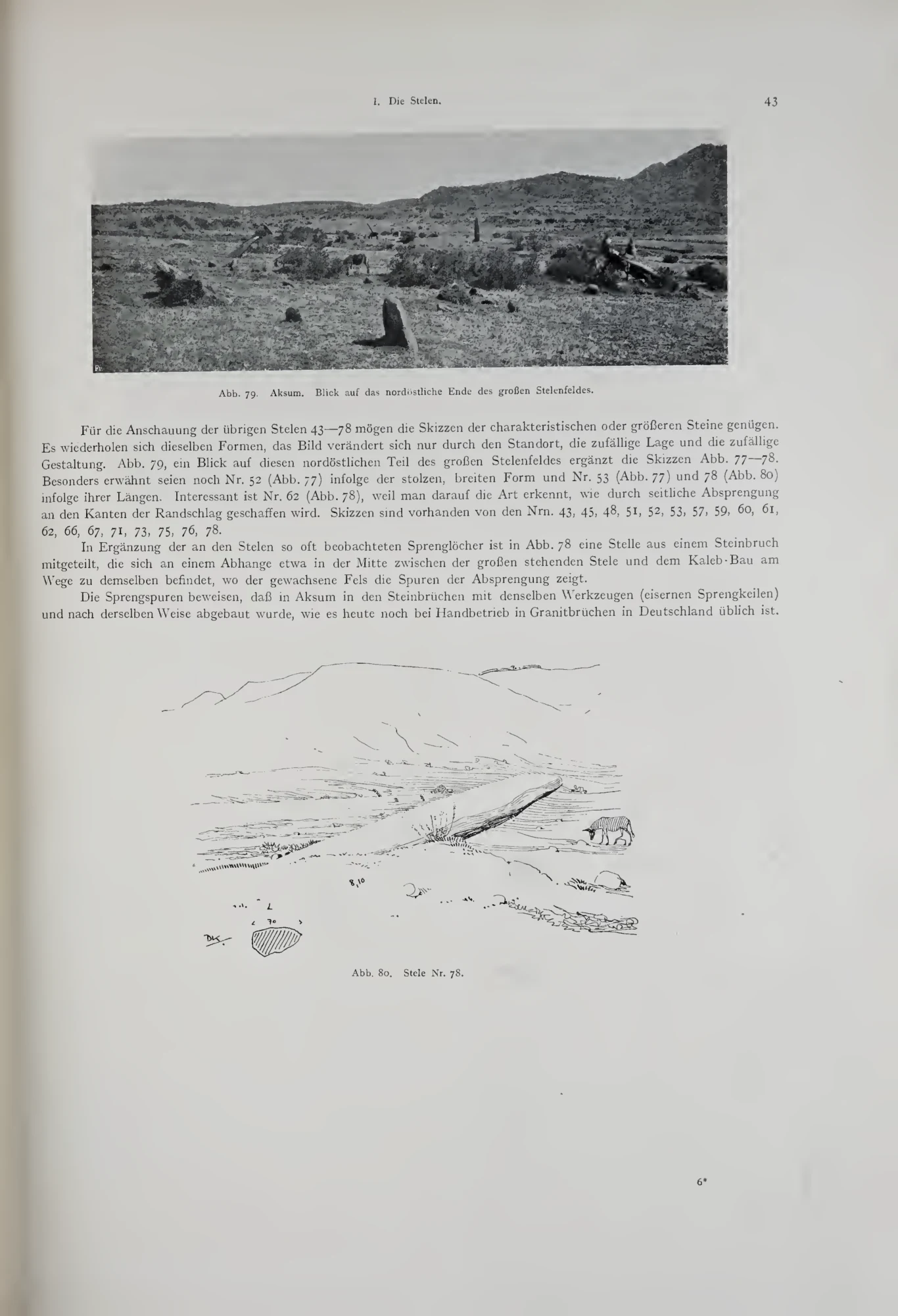 Deutsche Aksum-Expedition, Band II: Ältere Denkmäler Nordabessiniens — illustrated page 53