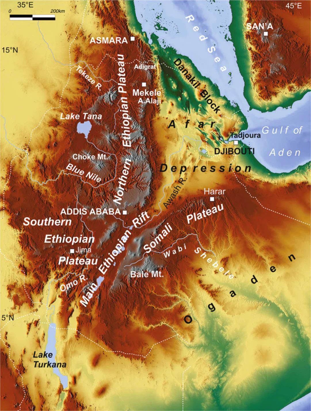 Landscapes and Landforms of Ethiopia — illustration 1, PDF page 41