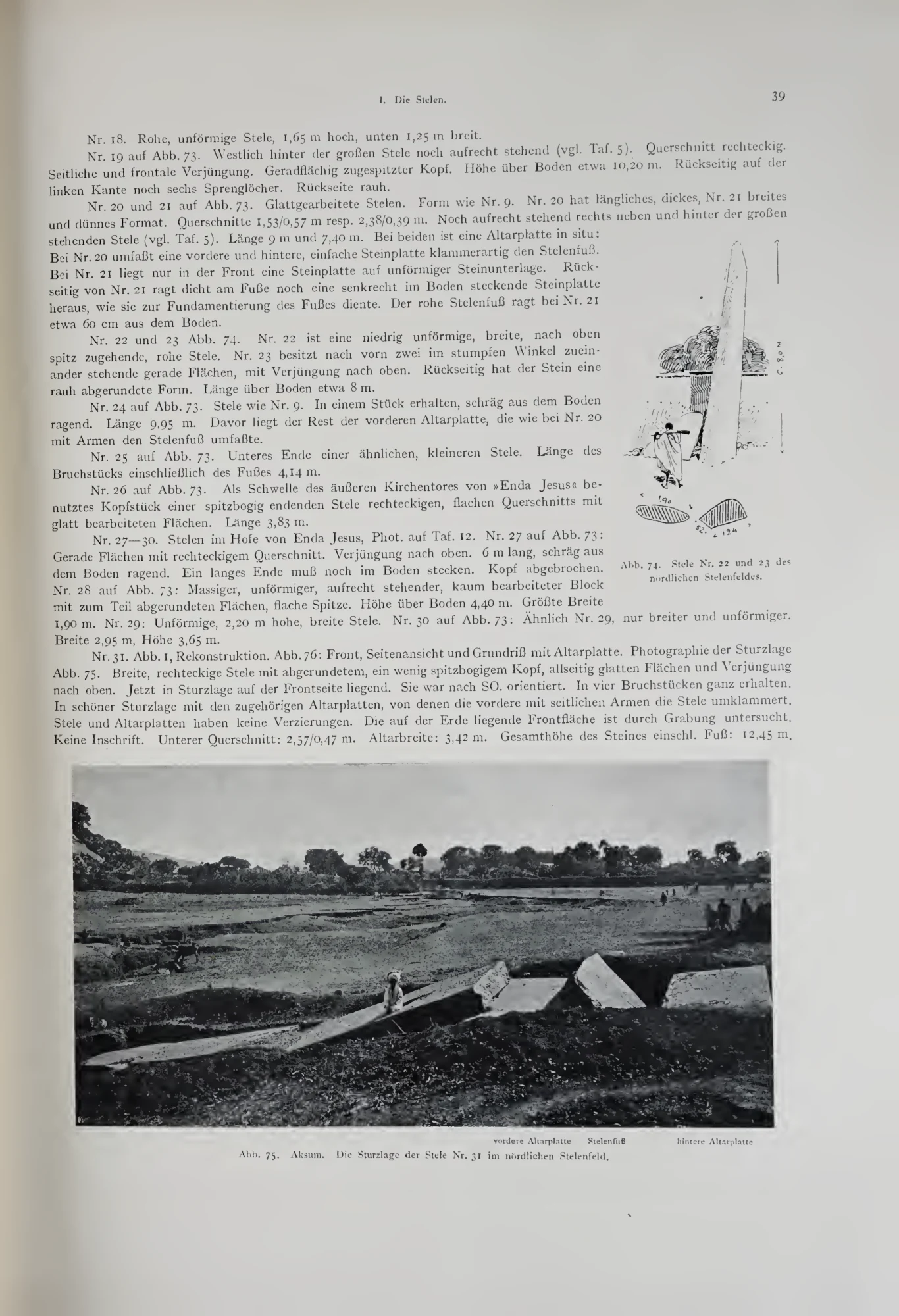 Deutsche Aksum-Expedition, Band II: Ältere Denkmäler Nordabessiniens — illustrated page 49