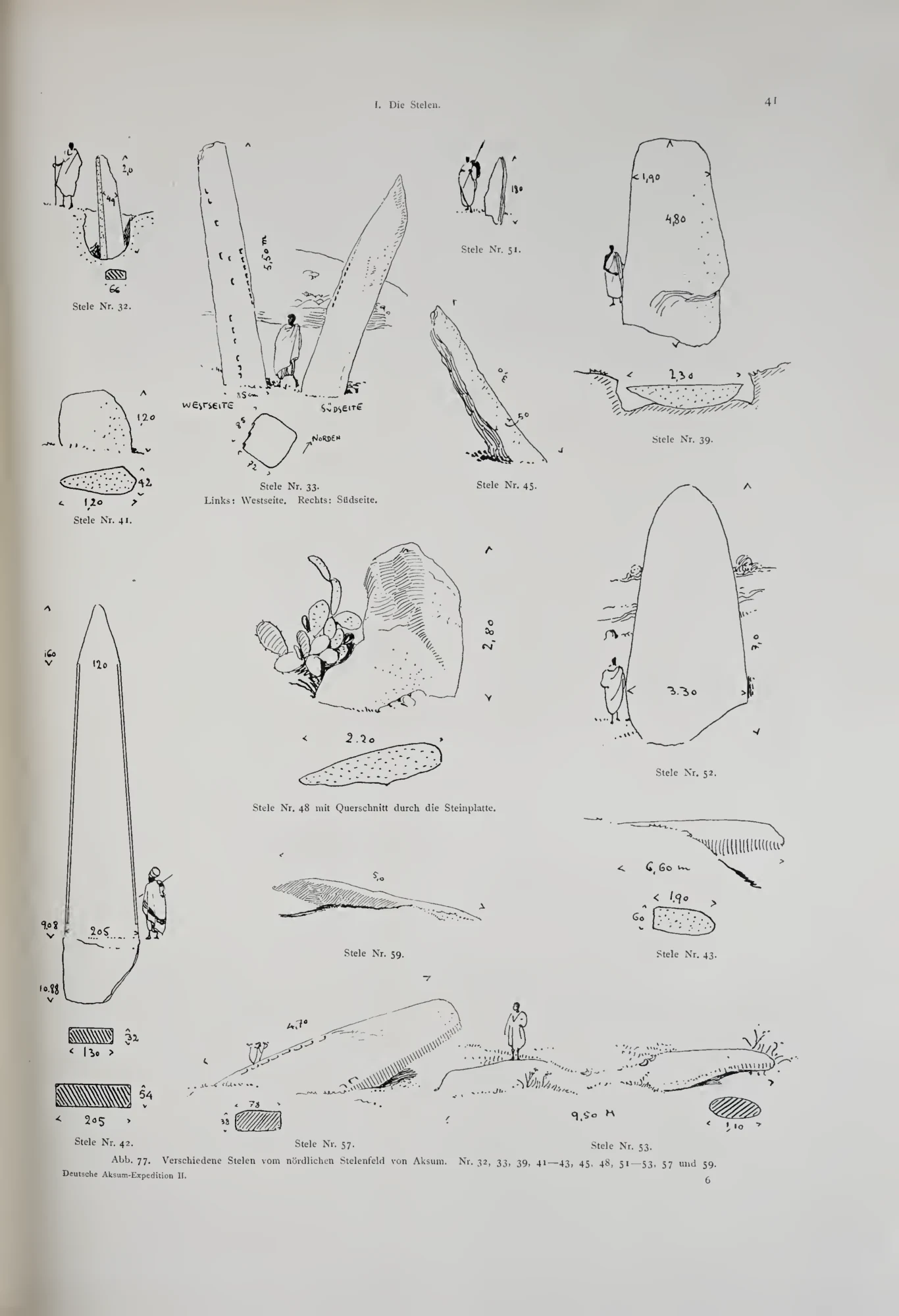 Deutsche Aksum-Expedition, Band II: Ältere Denkmäler Nordabessiniens — illustrated page 51