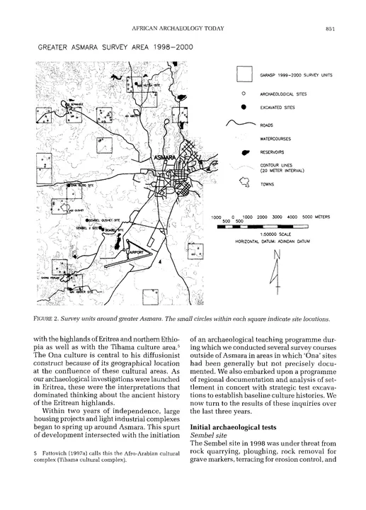 Urban precursors in the Horn: early 1st-millennium BC communities in Eritrea — illustrated page 4