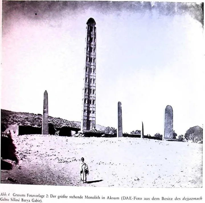 In Imperial Order: The German Aksum Expedition 1906 under Enno Littmann, Volume 3: Ethnographic, church-historical and archaeological-historical investigations — illustration 1, PDF page 90