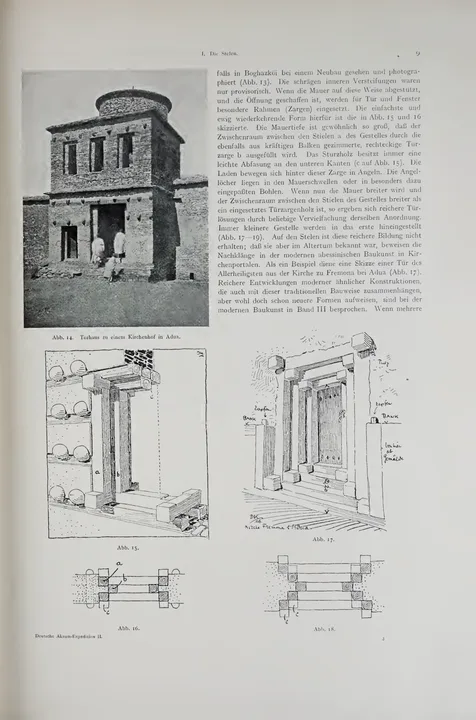 Deutsche Aksum-Expedition, Band II: Ältere Denkmäler Nordabessiniens — illustrated page 19