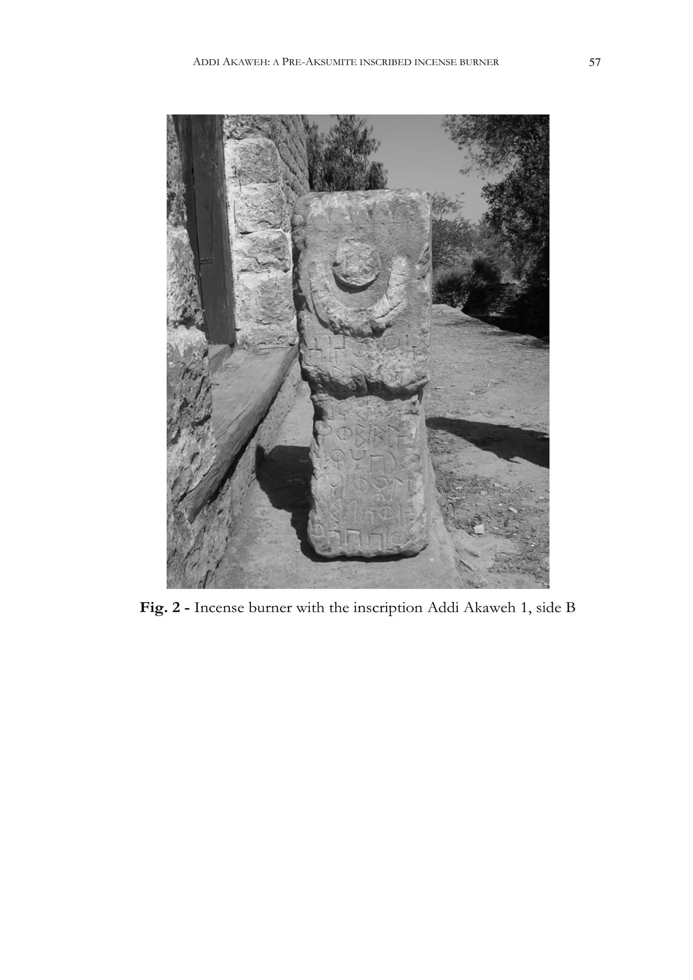 DM'T - A Pre-Aksumite Inscribed Incense Burner and Some Architectural Ornaments from Addi Akaweh (Tigrai, Ethiopia) — PDF page 10