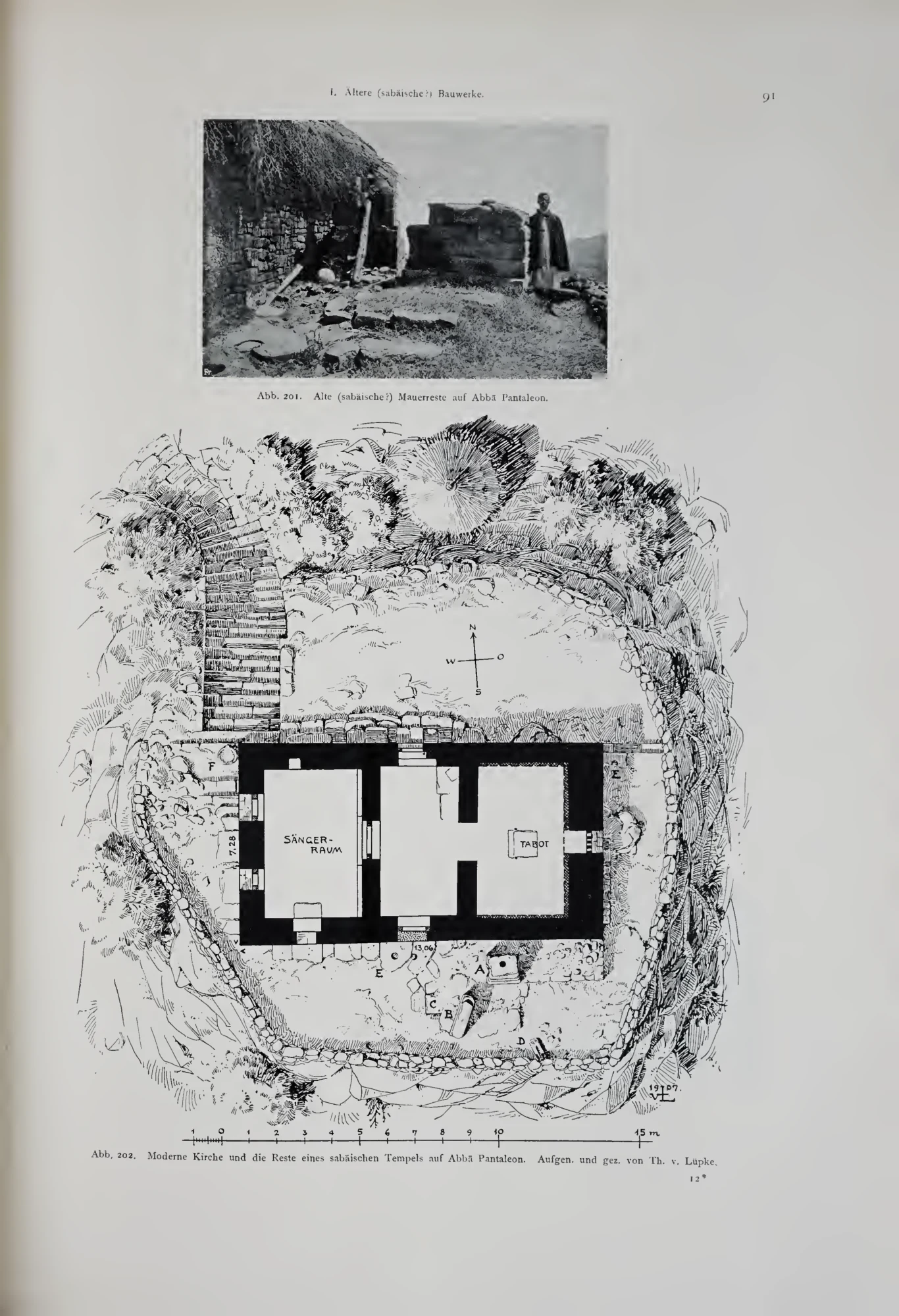 Deutsche Aksum-Expedition, Band II: Ältere Denkmäler Nordabessiniens — illustrated page 101