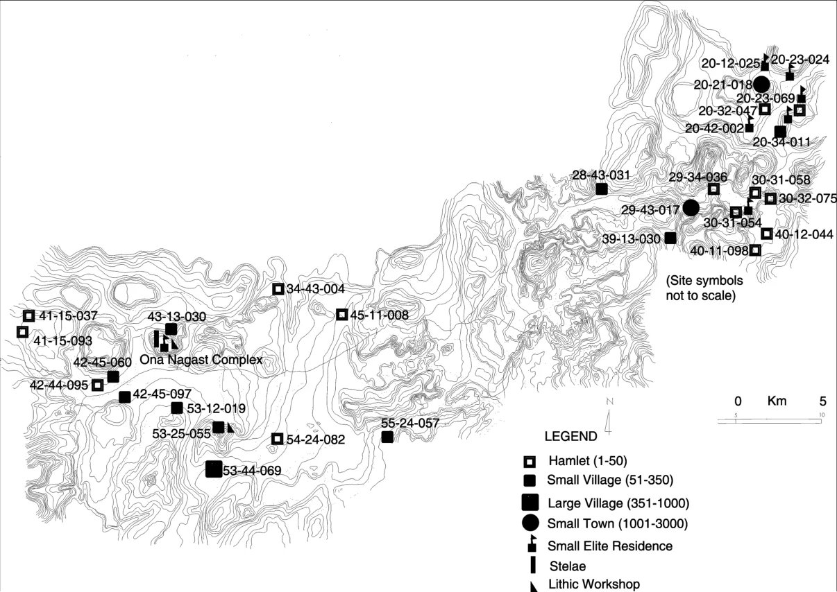 Changing Settlement Patterns in the Aksum-Yeha Region of Ethiopia: 700 BC - AD 850 — illustration 2, PDF page 131