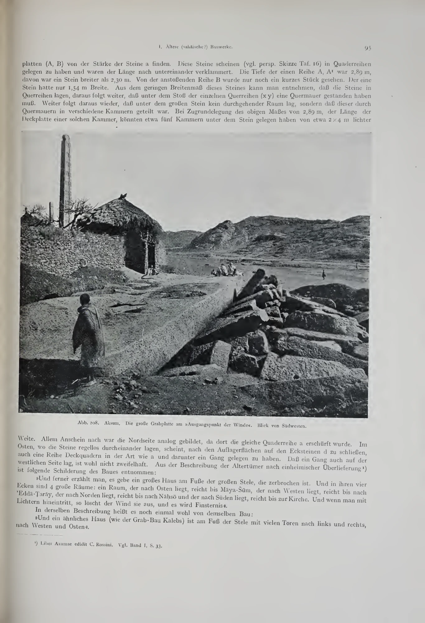 Deutsche Aksum-Expedition, Band II: Ältere Denkmäler Nordabessiniens — illustrated page 105