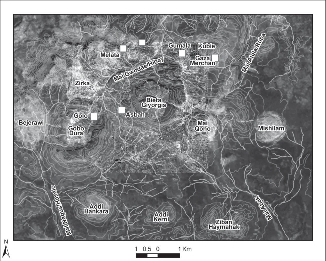 Ancient Settlement Patterns in the Area of Aksum (Tigray, Northern Ethiopia) – Ca. 900 BCE–800/850 CE — illustration 2, PDF page 86