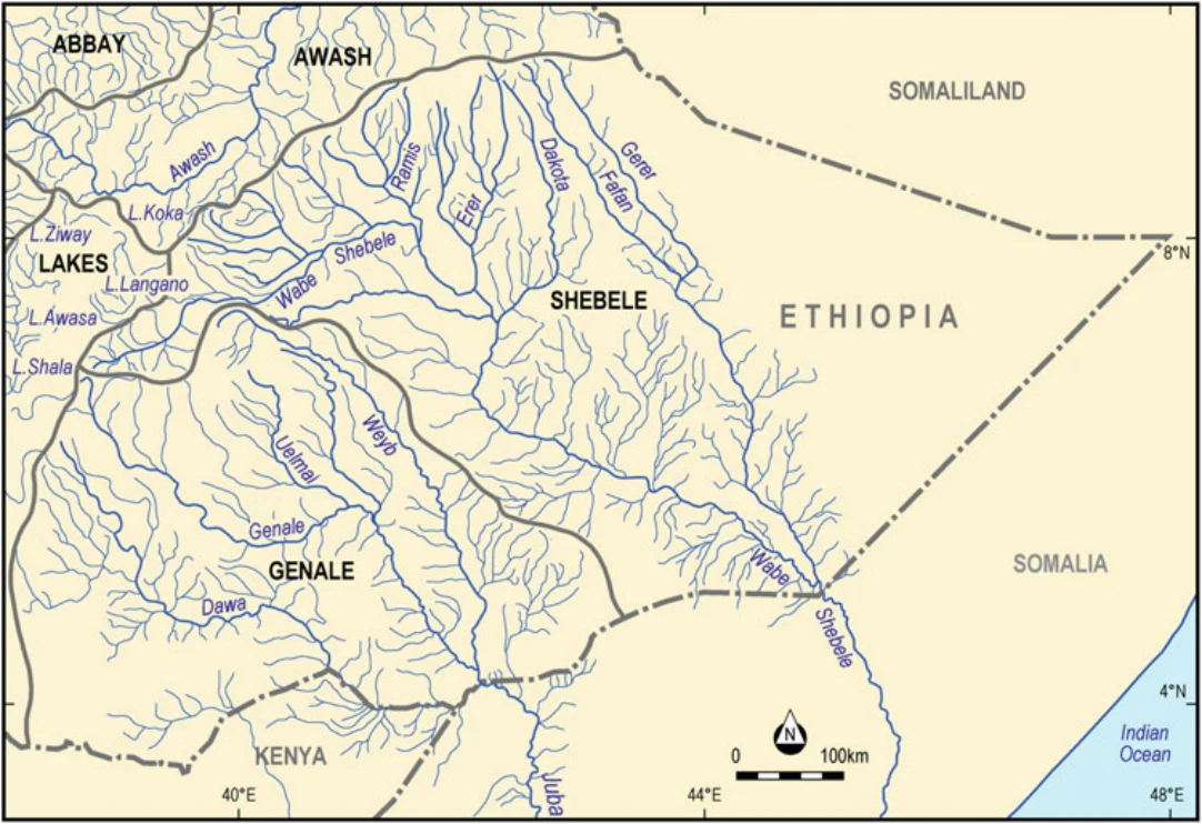 Landscapes and Landforms of Ethiopia — illustration 1, PDF page 327