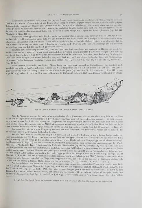 Deutsche Aksum-Expedition, Band I: Reisebericht der Expedition, Topographie und Geschichte Aksums — illustrated page 41