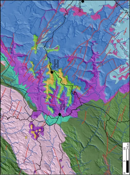 Geo-trekking in Ethiopia's Tropical Mountains: The Dogu'a Tembien District — illustration 1, PDF page 62