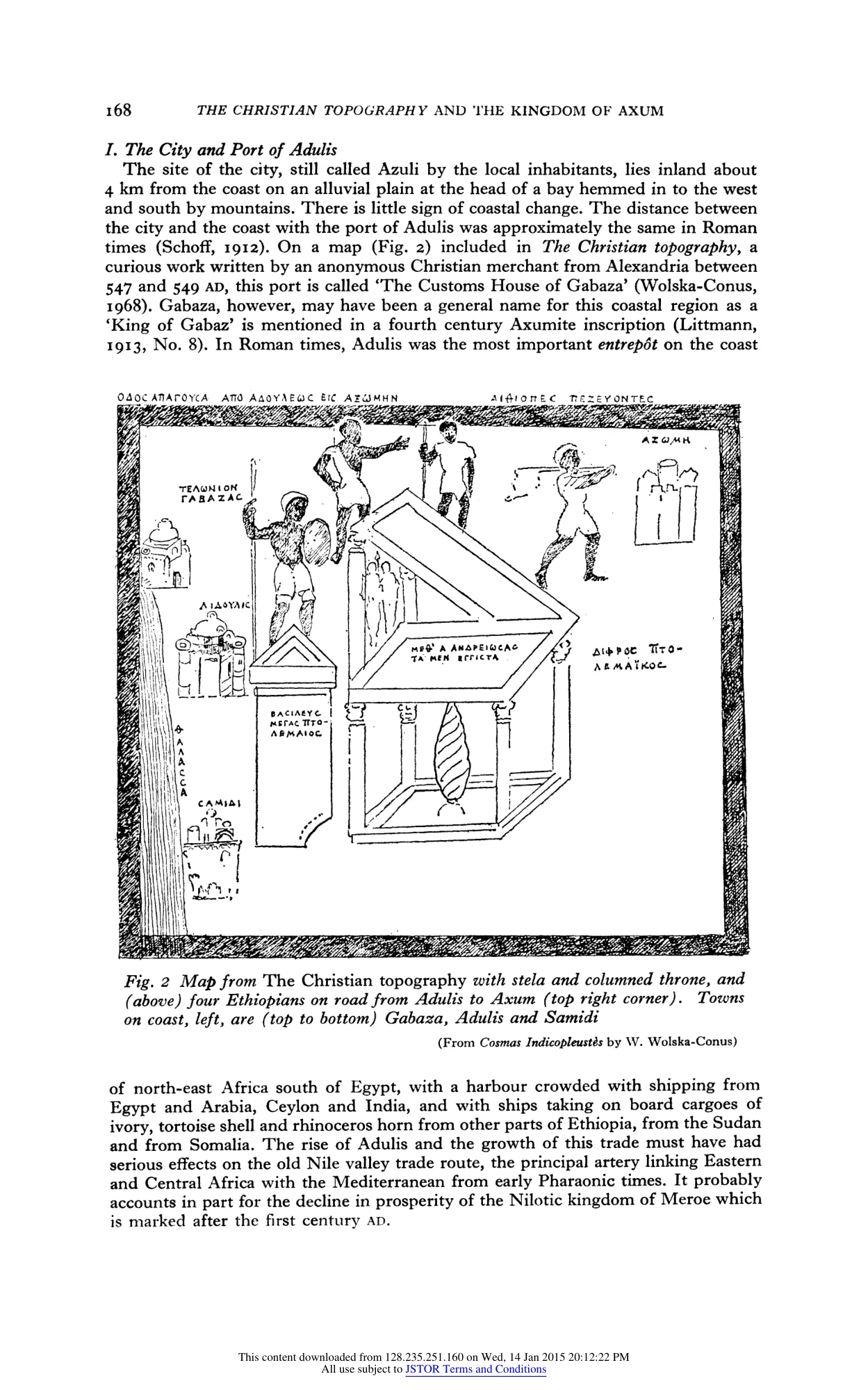 The Christian Topography and the Kingdom of Axum — illustrated page 4