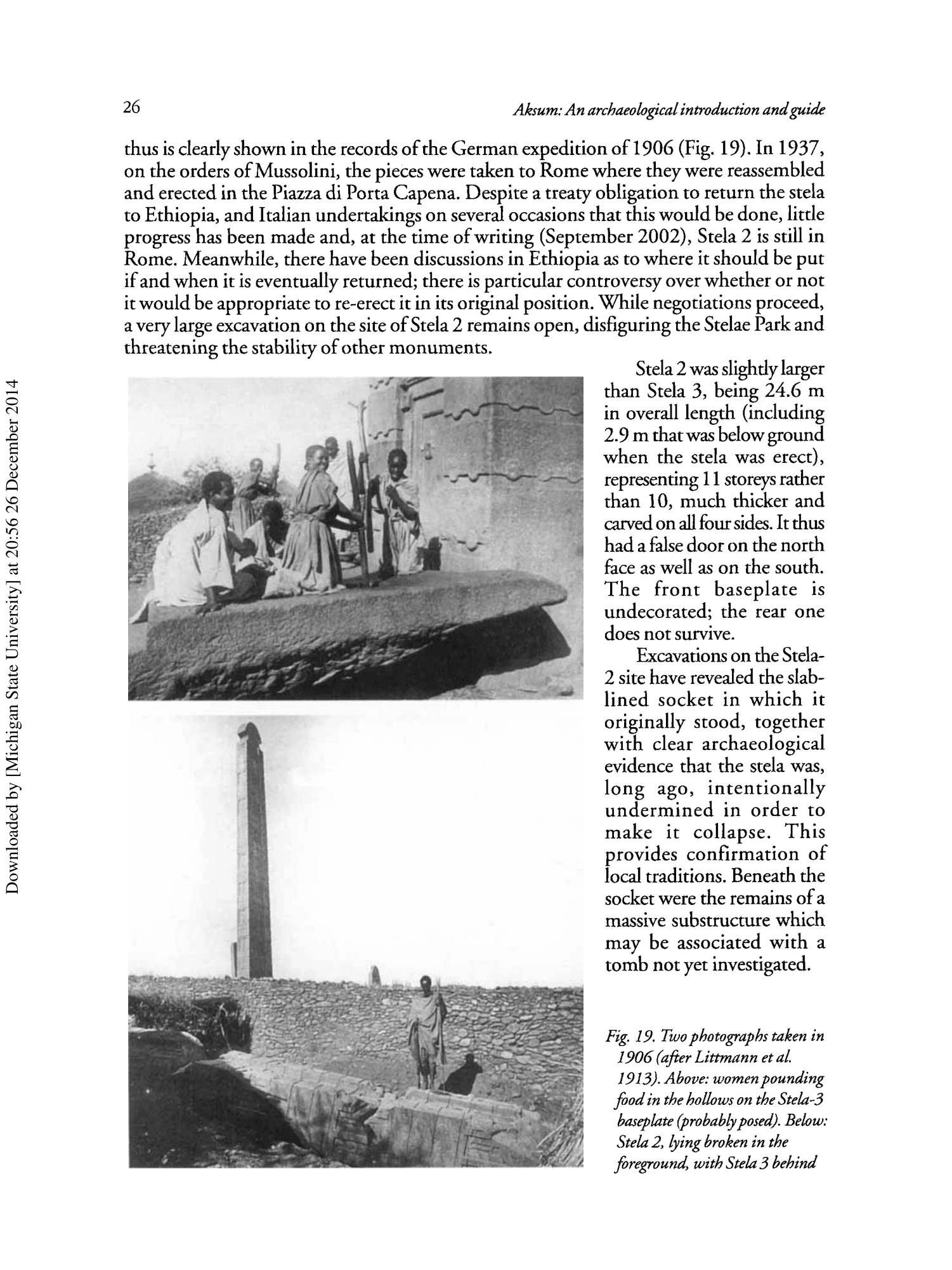 Aksum: An archaeological introduction and guide — illustrated page 27