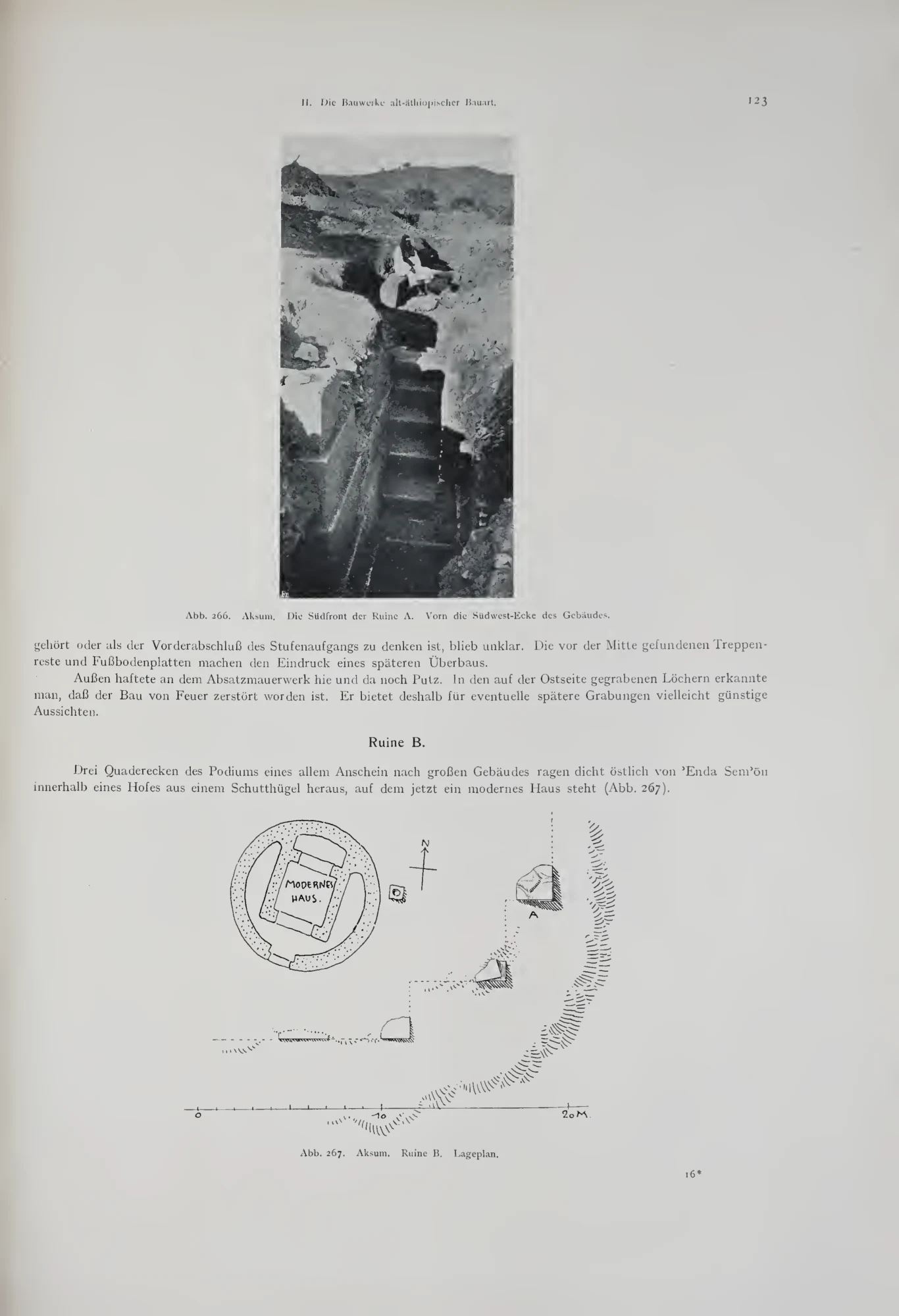 Deutsche Aksum-Expedition, Band II: Ältere Denkmäler Nordabessiniens — illustrated page 133