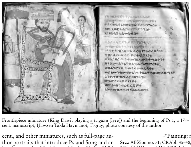 Illustration, Encyclopaedia Aethiopica volume 4, PDF page 259