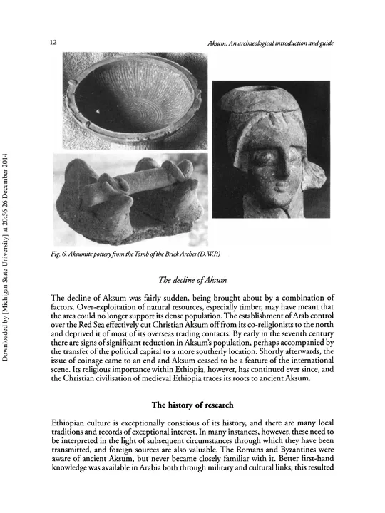 Aksum: An archaeological introduction and guide — illustrated page 13