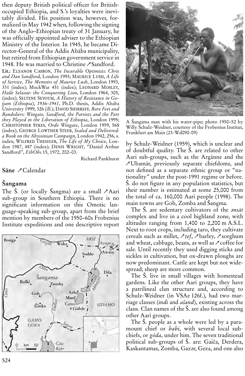 Illustrations, Encyclopaedia Aethiopica volume 4, PDF page 551