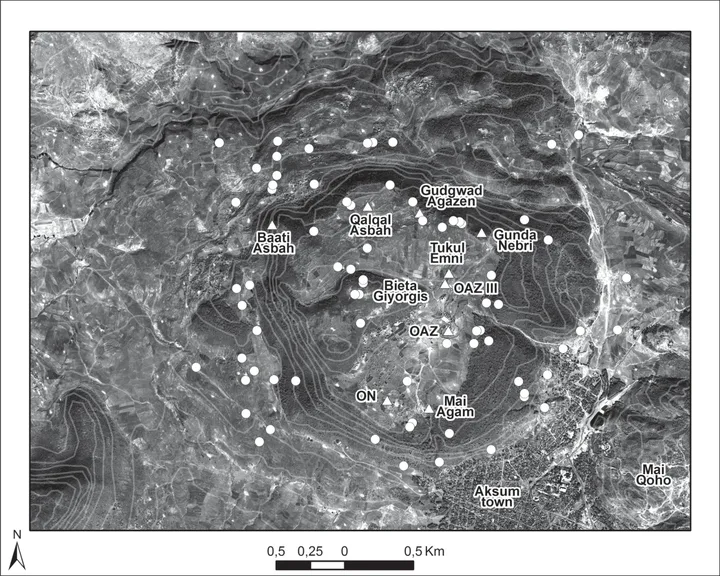 Ancient Settlement Patterns in the Area of Aksum (Tigray, Northern Ethiopia) – Ca. 900 BCE–800/850 CE — illustration 1, PDF page 38